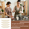 20Pcs Wood Candle Wick Stabilizers WOOD-FG0001-47-7