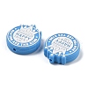 Father's Day Silicone Beads SIL-V006-02E-2