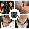PU Imitation Leather Braided Cord WL-WH0003-14A-6