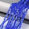 Imitation Jade Glass Beads Strands EGLA-YW0003-19A-26-2