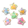 Transparent Resin Decoden Cabochons RESI-D008-05C-1