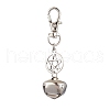 Iron Bell Pendant Decoration HJEW-JM02276-03-1