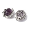 Natural Amethyst Oval Multi-Strand Links G-G207-02P-08-2