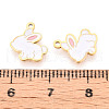 304 Stainless Steel Enamel Charms STAS-T065-63G-01-3