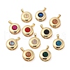 Rack Plating Brass Pendants KK-I710-05-1