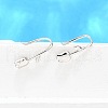 S925 Sterling Silver Stud Earrings EJEW-P305-02G-P-1