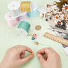   6 Rolls 6 Colors Nylon Chinese Knot Cord NWIR-PH0002-27A-3