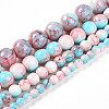 Baking Painted Glass Beads Strands X1-DGLA-N003-10mm-C03-2
