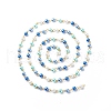 Handmade Glass Pearl Beaded Chains AJEW-JB01136-01-2