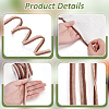BENECREAT 10 Yards Velvet Lip Cord Trim SRIB-BC0001-33C-4
