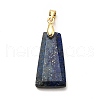 Natural & Synthetic Mixed Gemstone Pendants G-C045-01G-4