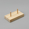 Spools Solid Wood Thread Rack PW-WG78282-01-3