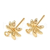 Brass Stud Earrings Findings KK-B137-13G-1