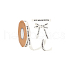 30 Yards Cotton BEST WISHES FOR YOU Word Printed Ribbon OCOR-WH0086-87D-9