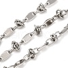 304 Stainless Steel knot with Oval Link Chains CHS-S012-04P-1