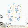 PVC Height Growth Chart Wall Sticker DIY-WH0232-037-6