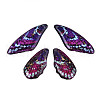 Epoxy Resin Pendants RESI-N045-02B-1