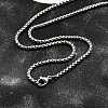 Non-Tarnish 304 Stainless Steel Box Chain Necklaces NJEW-F227-09P-06-1