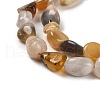 Natural Botswana Agate Beads Strands G-P497-01E-18-4