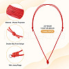 Eco-Friendly Korean Waxed Polyester Braided Adjustable Necklace Makings NJEW-TAC0015-03-2