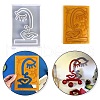 Abstract Art Human Face Display Decoration DIY Silicone Molds SIMO-C011-02-1