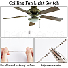 Tibetan Style Alloy Ceiling Fan Pull Chain Extenders AJEW-AB00125-6