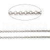 Rhodium Plated 925 Sterling Silver Rolo Chains STER-F052-05P-2