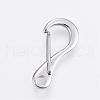 304 Stainless Steel Keychain Clasp Findings STAS-P150-07P-1