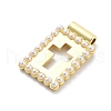 Brass Pendants KK-Q006-33G-02-2