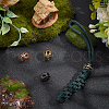  4Pcs 4 Colors Brass EDC European Beads FIND-NB0005-01-4