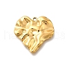 304 Stainless Steel Pendants STAS-R159-40G-03-1