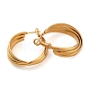 304 Stainless Steel Three Layer Hoop Earrings for Women EJEW-Z057-10G-2