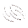 925 Sterling Silver Tube Beads STER-D035-13S-1