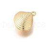 Ocean Theme Brass Charms KK-C096-13D-G-2