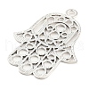 Tibetan Style Alloy Big Pendants TIBE-P001-36AS-2
