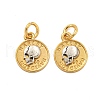Long-Lasting Plated Brass Pendants KK-K387-06C-G-1