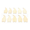 Christmas Santa Claus Wooden Ornaments Set WOOD-WH0027-07-2