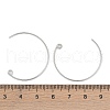 Brass Earring Hooks KK-C069-01P-3