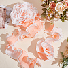 Chiffon Organza Pleated Lace Trim DIY-WH0892-01A-5