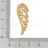 304 Stainless Steel Pendants STAS-L279-007G-3