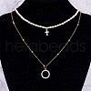 Alloy Enamel Pendants ENAM-TA0002-05G-31