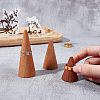 Wood Finger Ring Stand RDIS-WH0009-005A-3