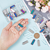 Unicraftale DIY Rectangle Pendant Making Kit DIY-UN0003-91-2