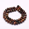 Natural Tiger Eye Beads Strands G-F509-45-4x6mm-2