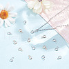 HOBBIESAY 120Pcs 2 Colors Brass Micro Pave Cubic Zirconia Charms FIND-HY0003-62-4