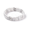 Natural Howlite Stretch Bracelets BJEW-F406-B21-2