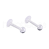 Acrylic Flat Back Studs X1-AJEW-P084-05A-1