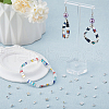 CREATCABIN 200Pcs 2 Style Glass Seed Beads SEED-CN0001-37-4