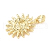 Brass Pendants KK-D357-22G-2