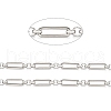 Tarnish Resistant Handmade 304 Stainless Steel Link Chains CHS-M004-02P-2